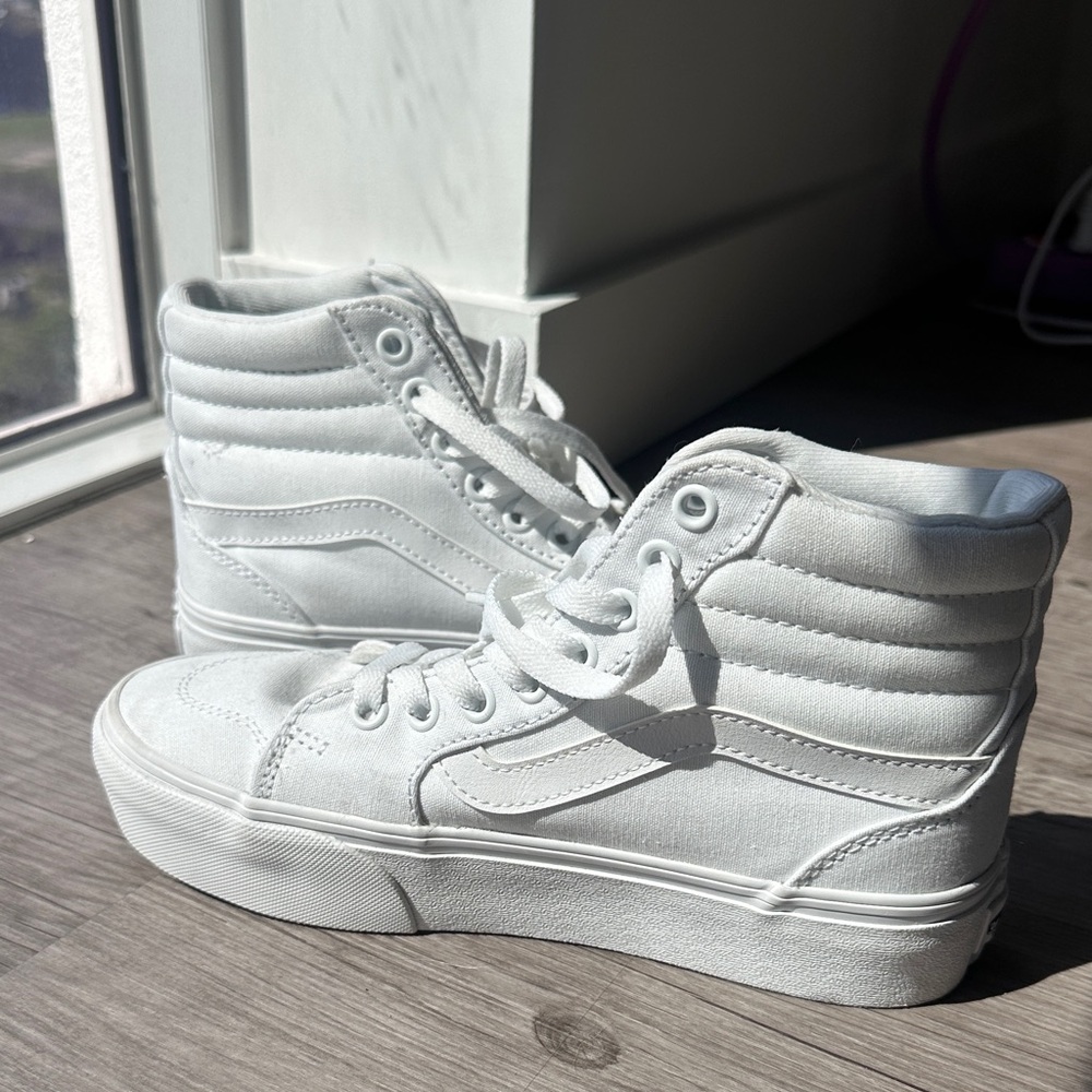 Vans Sk8-Hi Canvas Platform